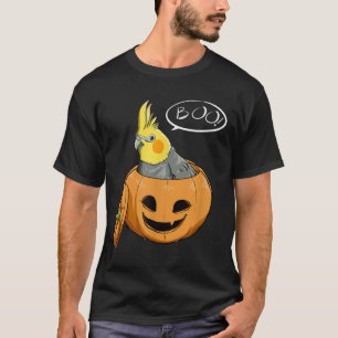 Camiseta Cute Cockatiel Halloween