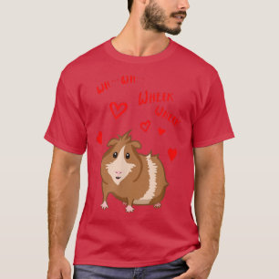 Camiseta Cute conejillo de Indias Rueda Regalo de Rueda Cam