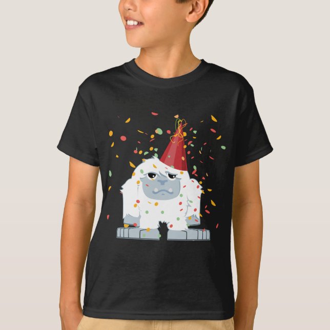 Camiseta Cute Confetti Fiesta Yeti (Anverso)