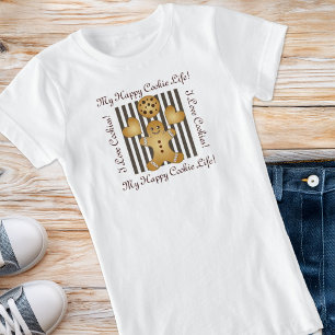 Camiseta Cute Cookie Gingerbread Man Kids