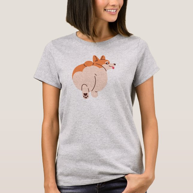 Camiseta Cute Corgi (Anverso)