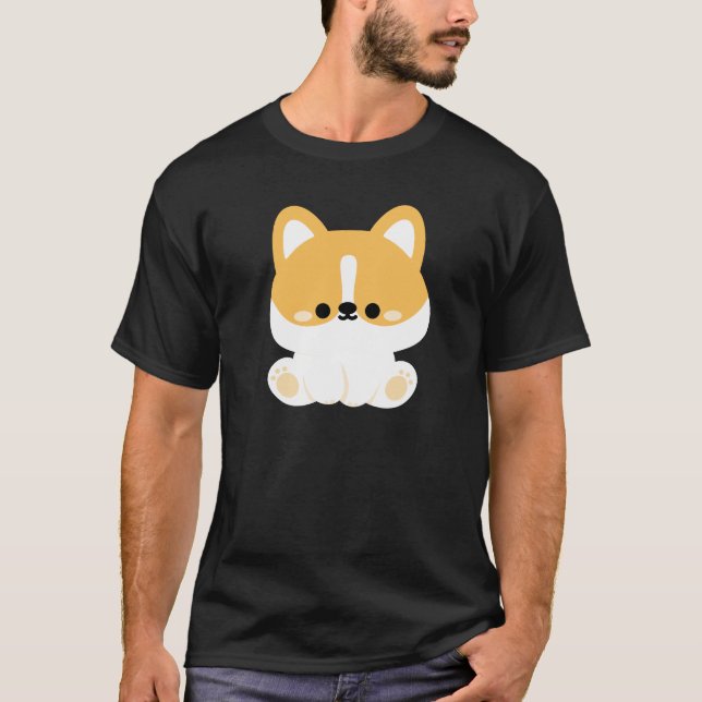 Camiseta Cute Corgi (Anverso)