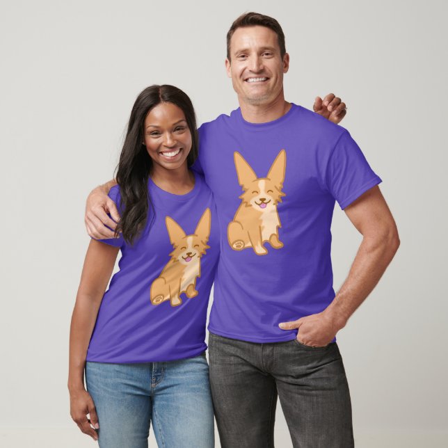 Camiseta Cute Corgi (Unisexo)