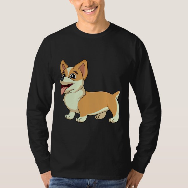 Camiseta Cute Corgi (Anverso)