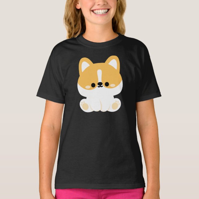 Camiseta Cute Corgi (Anverso)
