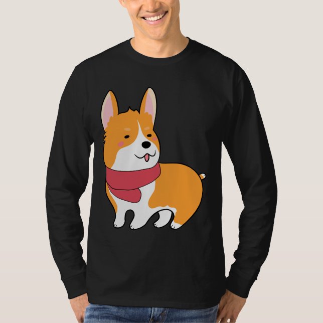 Camiseta Cute Corgi 527 (Anverso)