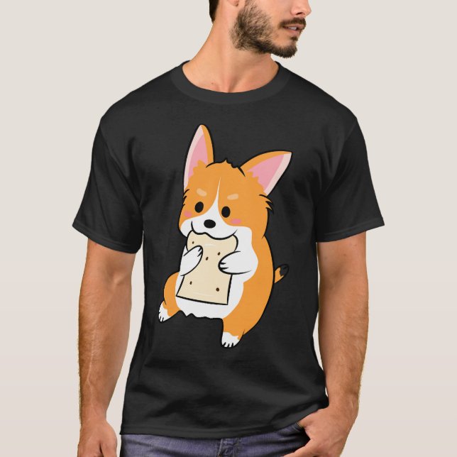 Camiseta Cute Corgi 538 (Anverso)