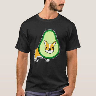 Camiseta Cute Corgi And Avocado Corgi Idea Paleo