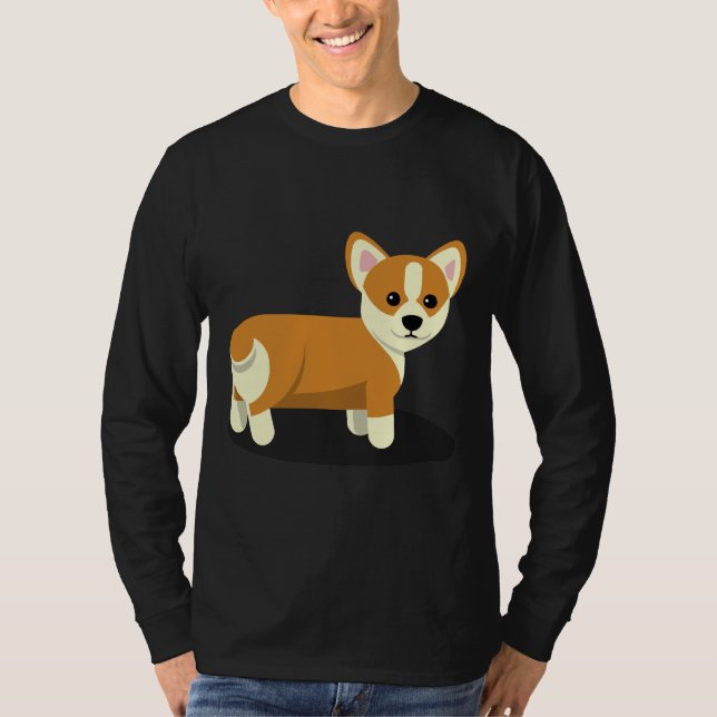 Camiseta Cute Corgi Butt (Anverso)