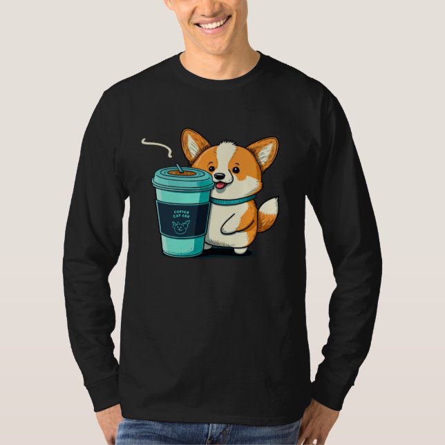 Camiseta Cute Corgi Cool Pembroke Welsh Corgi  11 (Anverso)