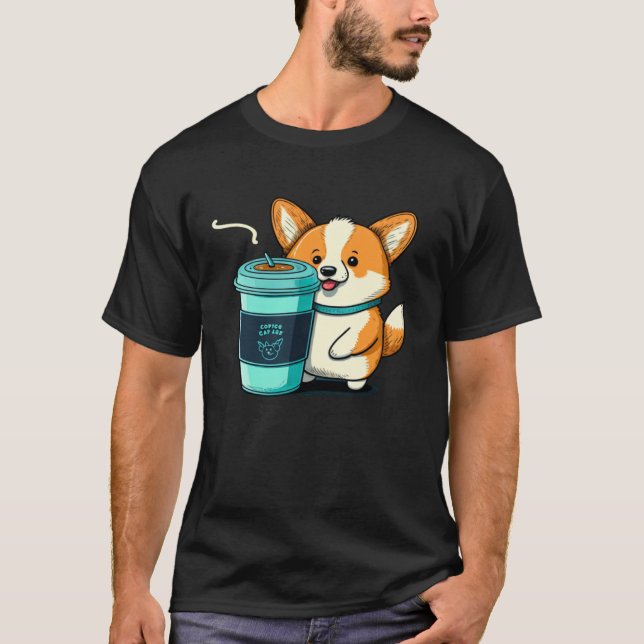 Camiseta Cute Corgi Cool Pembroke Welsh Corgi  11 (Anverso)