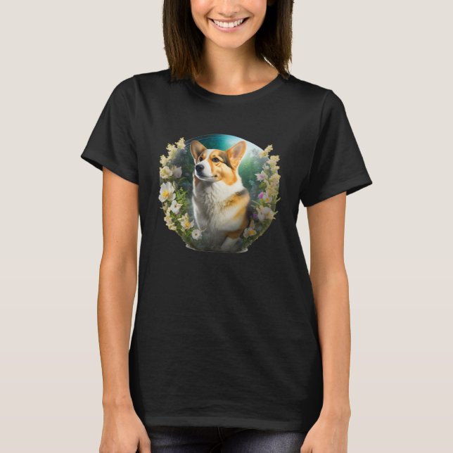 Camiseta Cute Corgi Cool Pembroke Welsh Corgi  21 (Anverso)