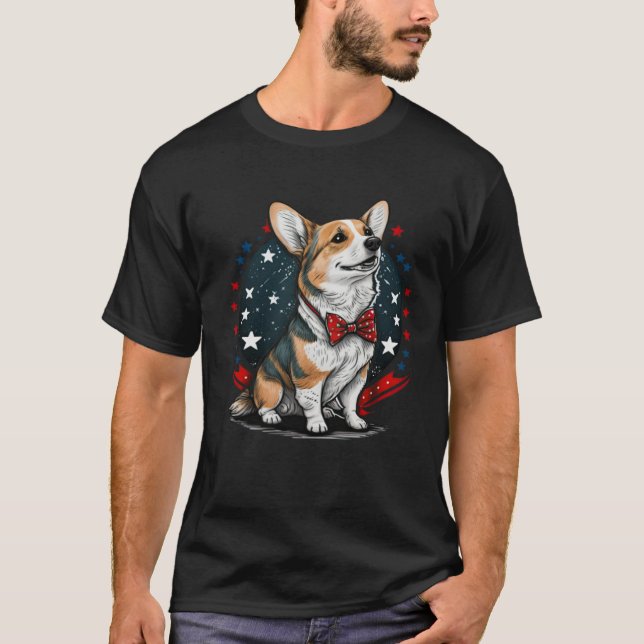 Camiseta Cute Corgi Cool Pembroke Welsh Corgi  8 (Anverso)