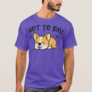 Camiseta Cute Corgi Gift Funny Dog Lover Lazy Animal