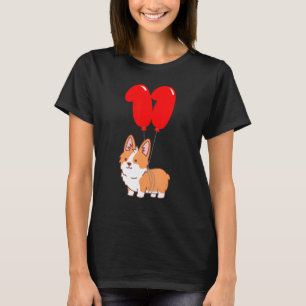 Camiseta Cute Corgi Pembroke 11º Aniversario Globo infantil