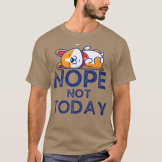 Camiseta Cute Corgi Sleeping Cartoon Vector Illustration-76