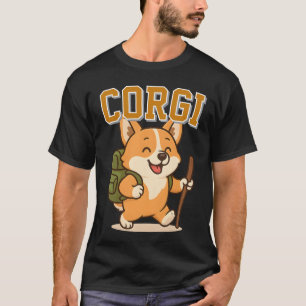 Camiseta Cute Corgi Unisex Hombre Ropa mujer adorable