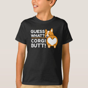 Camiseta Cute Corgis - Divertido Adivinamiento ¿Qué? ¡Corgi