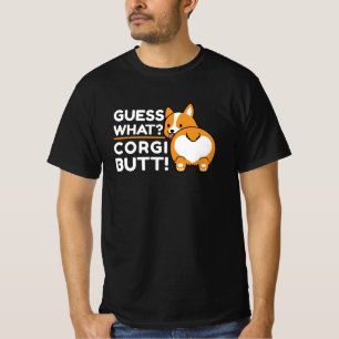 Camiseta Cute Corgis - Divertido Adivinamiento ¿Qué? ¡Corgi
