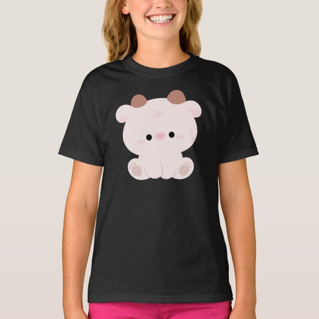Camiseta Cute Cow (Anverso)
