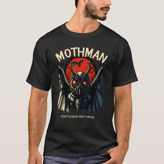 Camiseta Cute Cryptid Mothman  1 (Anverso)