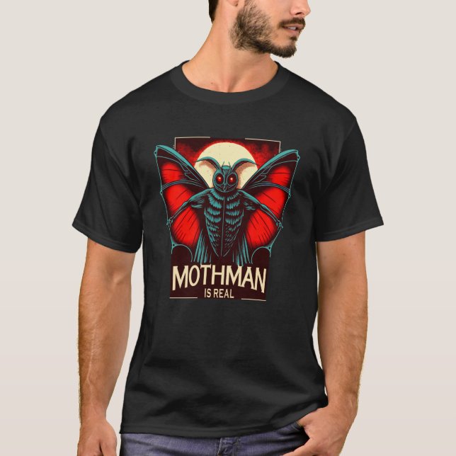 Camiseta Cute Cryptid Mothman  7 (Anverso)