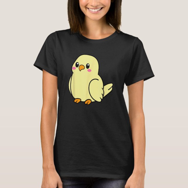 Camiseta Cute Cuddly Chubby Cockatiel (Anverso)