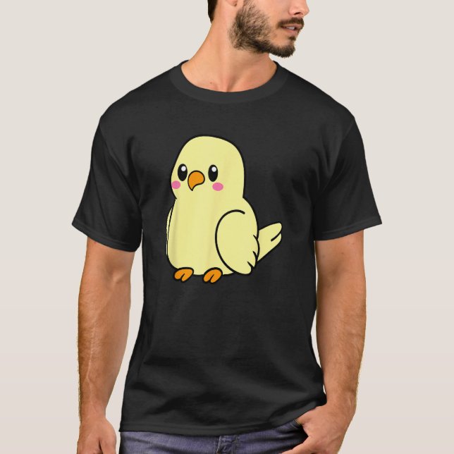 Camiseta Cute Cuddly Chubby Cockatiel (Anverso)