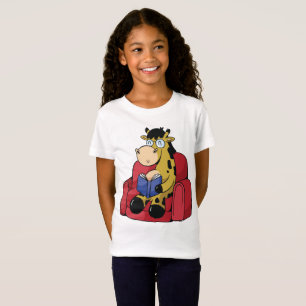 Camiseta Cute Cultured Giraffe