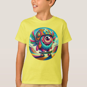 Camiseta Cute Cyclops Skater