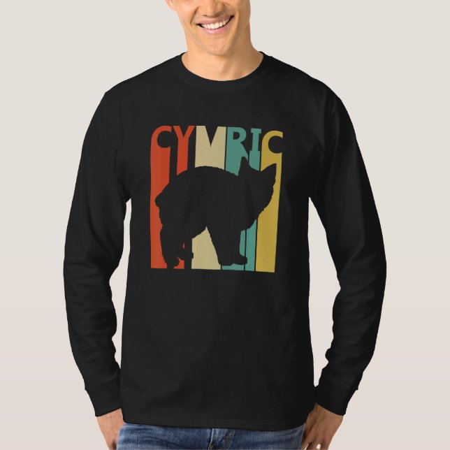 Camiseta Cute Cymric Cat (Anverso)