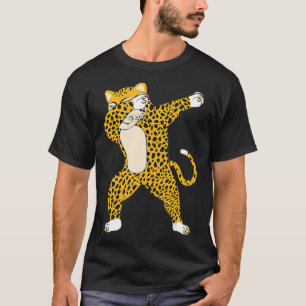 Camiseta Cute Dabbing cheetah Funny cheetah Dab Tshirt Gif
