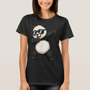 Camiseta Cute Dabbing Panda Traje De Oso Niño Adolescente H