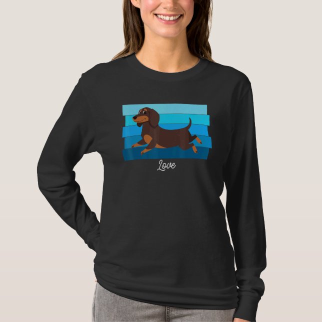 Camiseta Cute Dachshund (Anverso)
