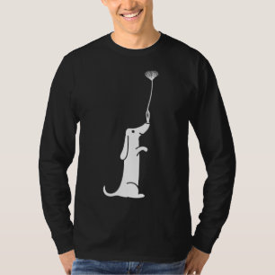 Camiseta Cute Dachshund Dandelion