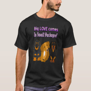 Camiseta Cute Dachshund Gracioso Perro Wiener 2