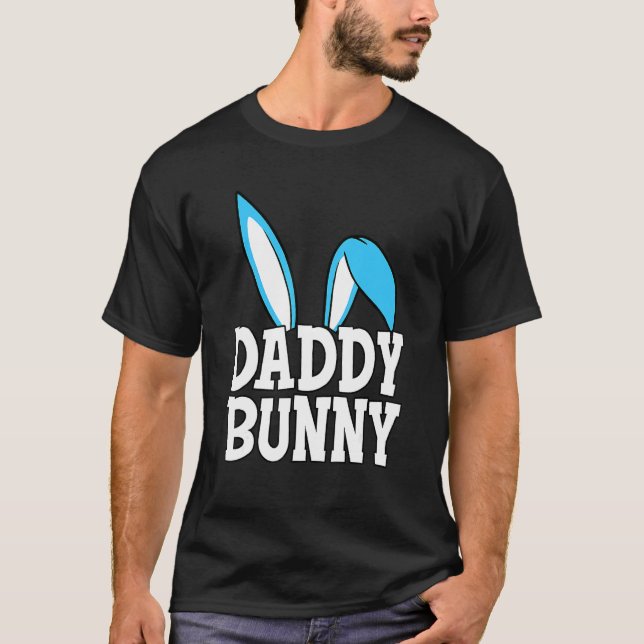 Camiseta Cute Daddy Bunny Cute Costume Papá Familia (Anverso)