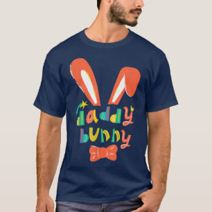 Camiseta Cute Daddy Bunny Family Easter For Dads