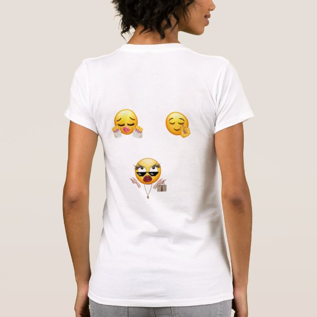 Camiseta cute daddy's girl t-shirt (Reverso)