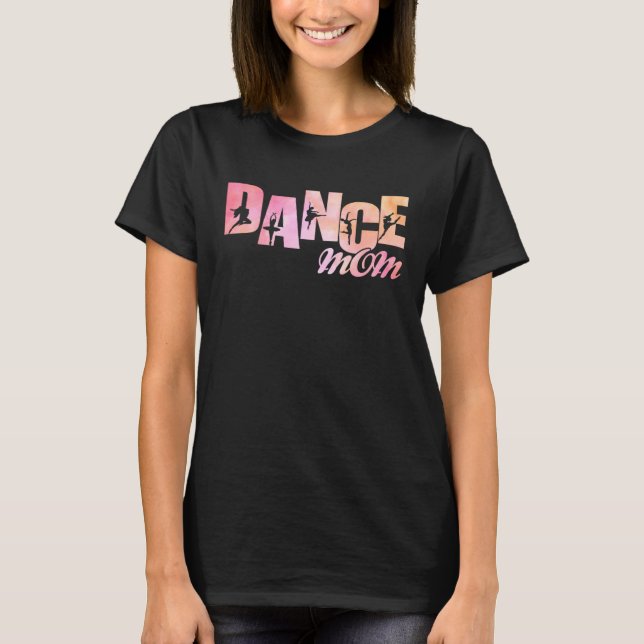 Camiseta Cute Dance Mom Tie Dye Dancer Mom Mother's Day Ret (Anverso)