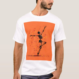 Camiseta Cute Dancing Skeleton