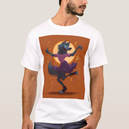 Camiseta Cute Dancing Werewolf