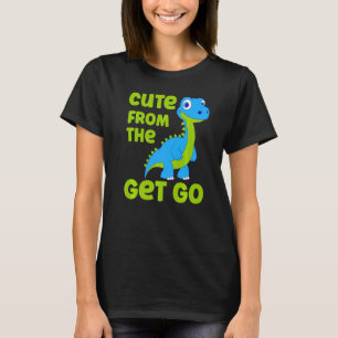 Camiseta Cute De Dinosaurios De Get Go Little Boys
