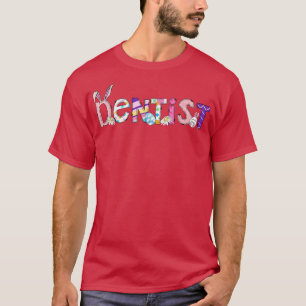 Camiseta Cute Dentist Bunny Happy Easter Matching Group Par
