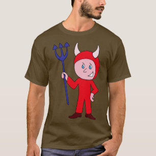 Camiseta Cute Devil Halloween Costume
