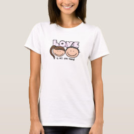 Camiseta Cute Día de San Valentín Corazón Romántico - Valen