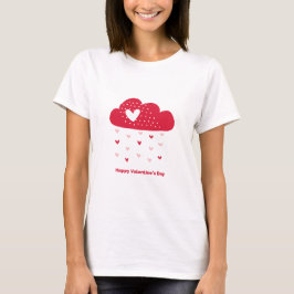 Camiseta Cute Día de San Valentín Corazón Romántico - Valen