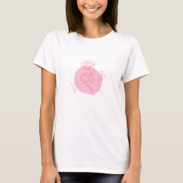 Camiseta Cute Día de San Valentín Corazón Romántico - Valen