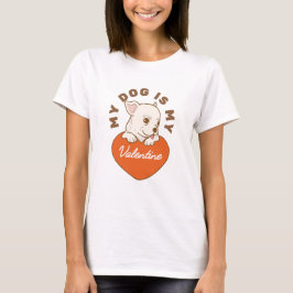 Camiseta Cute Día de San Valentín Corazón Romántico - Valen