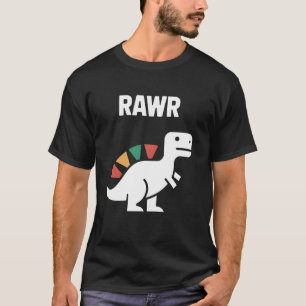 Camiseta Cute Dino Rawr Dinosaur Rugiendo Divertido Niño Di